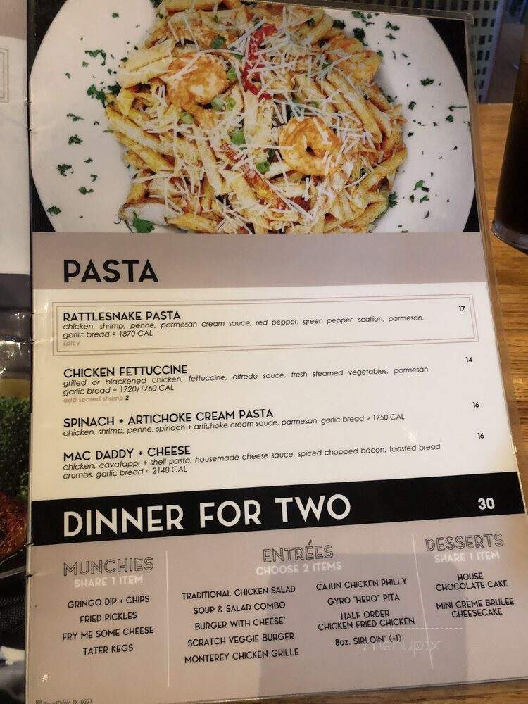 54th Street Grill and Bar - San Antonio, TX menu_pic
