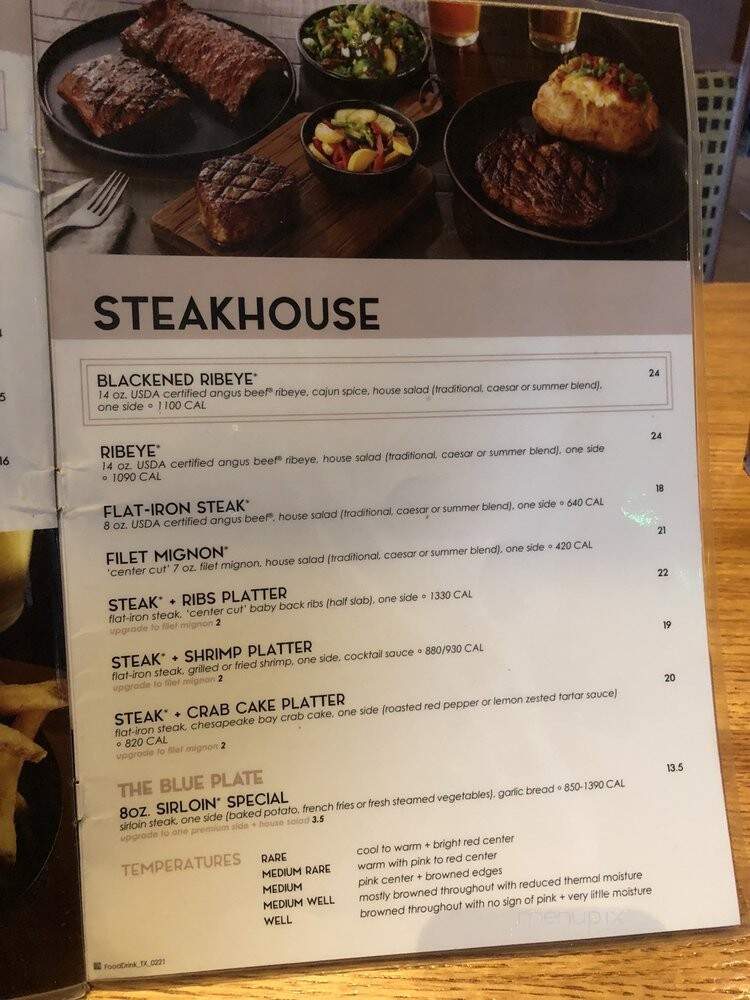 54th Street Grill and Bar - San Antonio, TX menu_pic