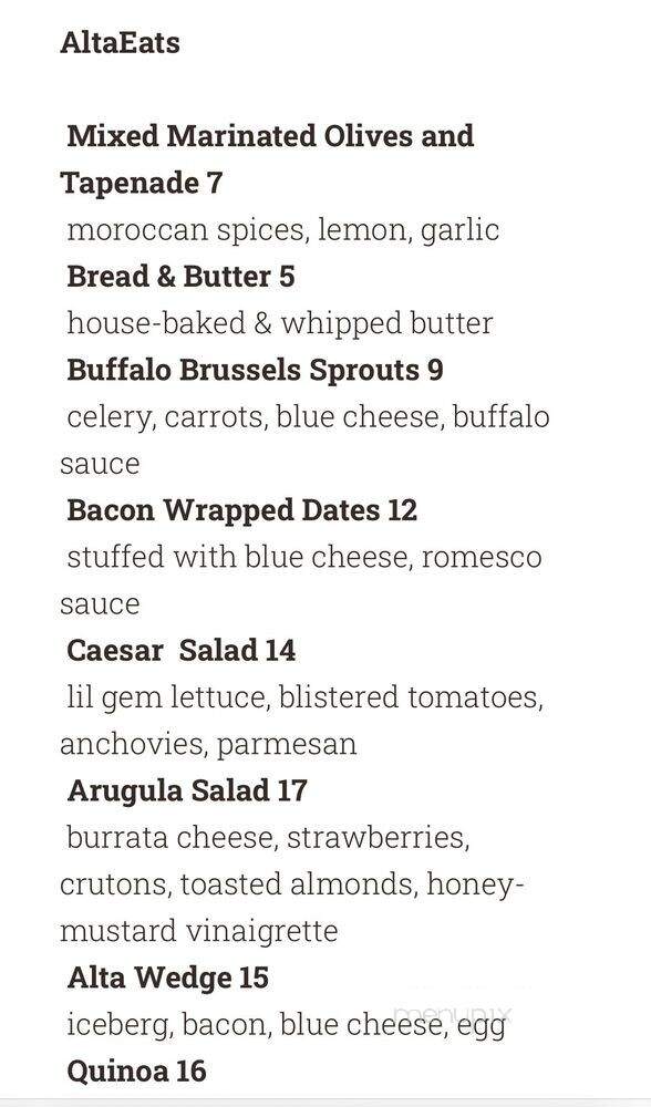Altaeats - Pasadena, CA menu_pic