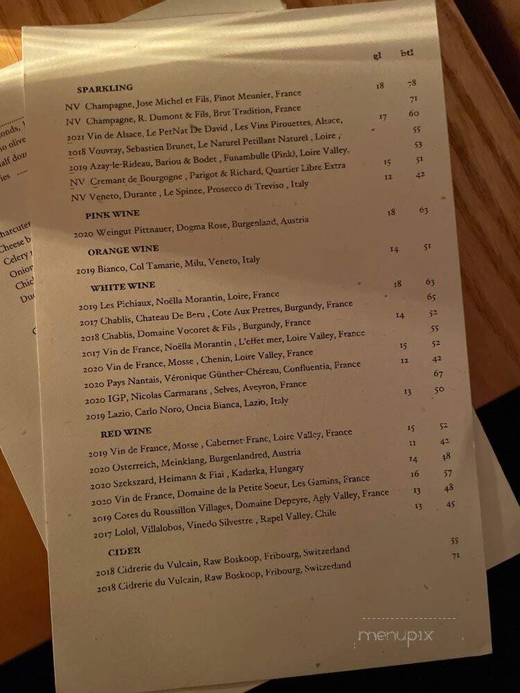 Angel Face - Portland, OR menu_pic