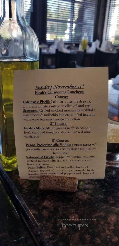 Arugula Ristorante - Plymouth Meeting, PA menu_pic