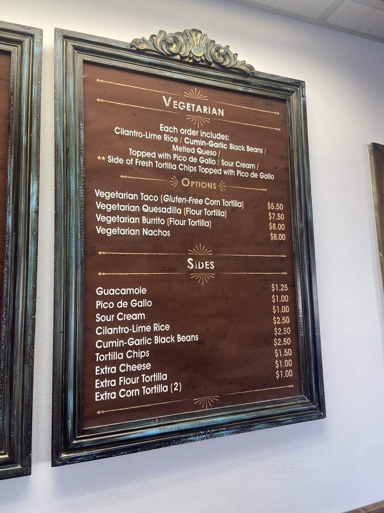 Asada - Greenville, SC menu_pic