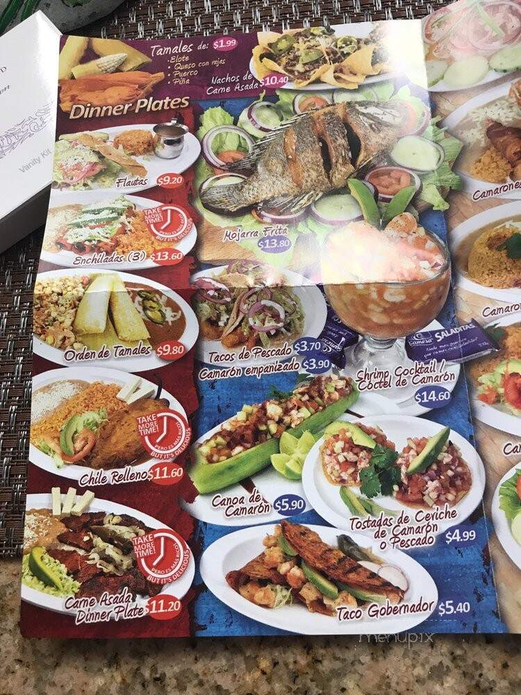 Asadero Los Corrales - La Quinta, CA menu_pic
