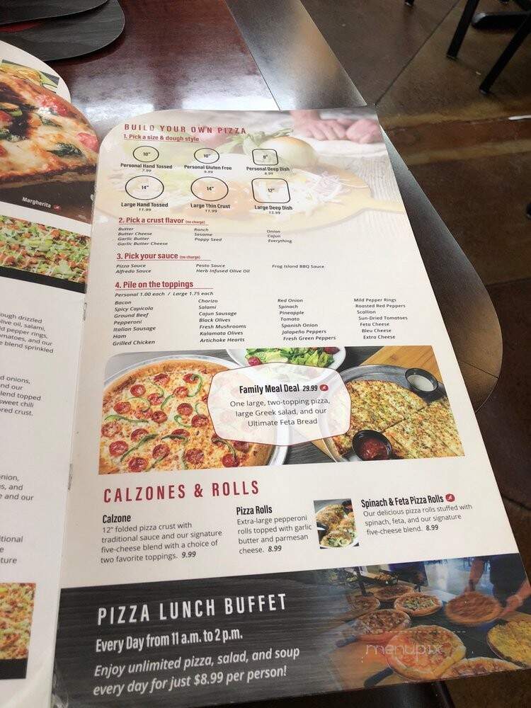 Aubrees - Howell, MI menu_pic