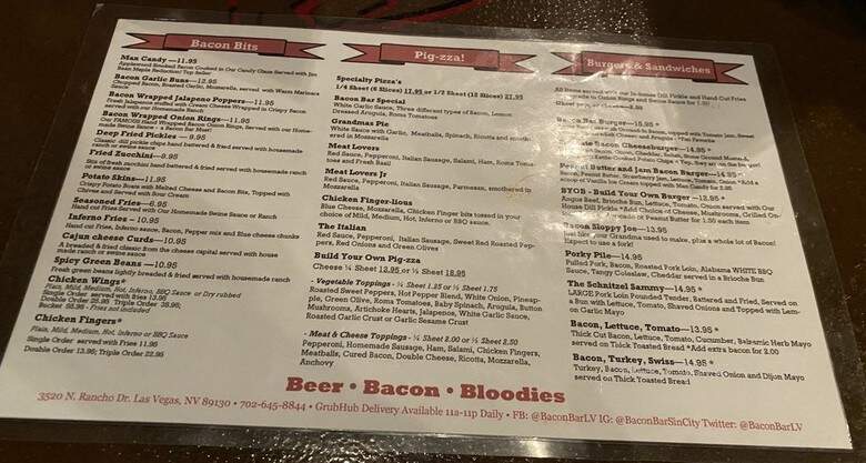 Bacon Bar - Las Vegas, NV