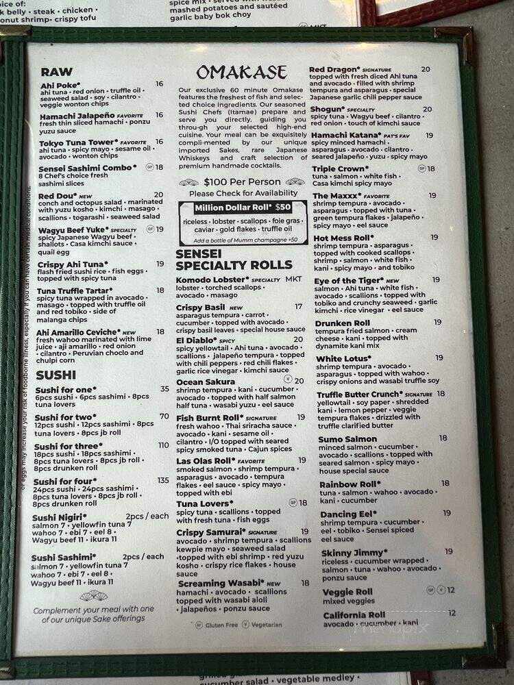BAO Bar & Asian Kitchen - Fort Lauderdale, FL menu_pic