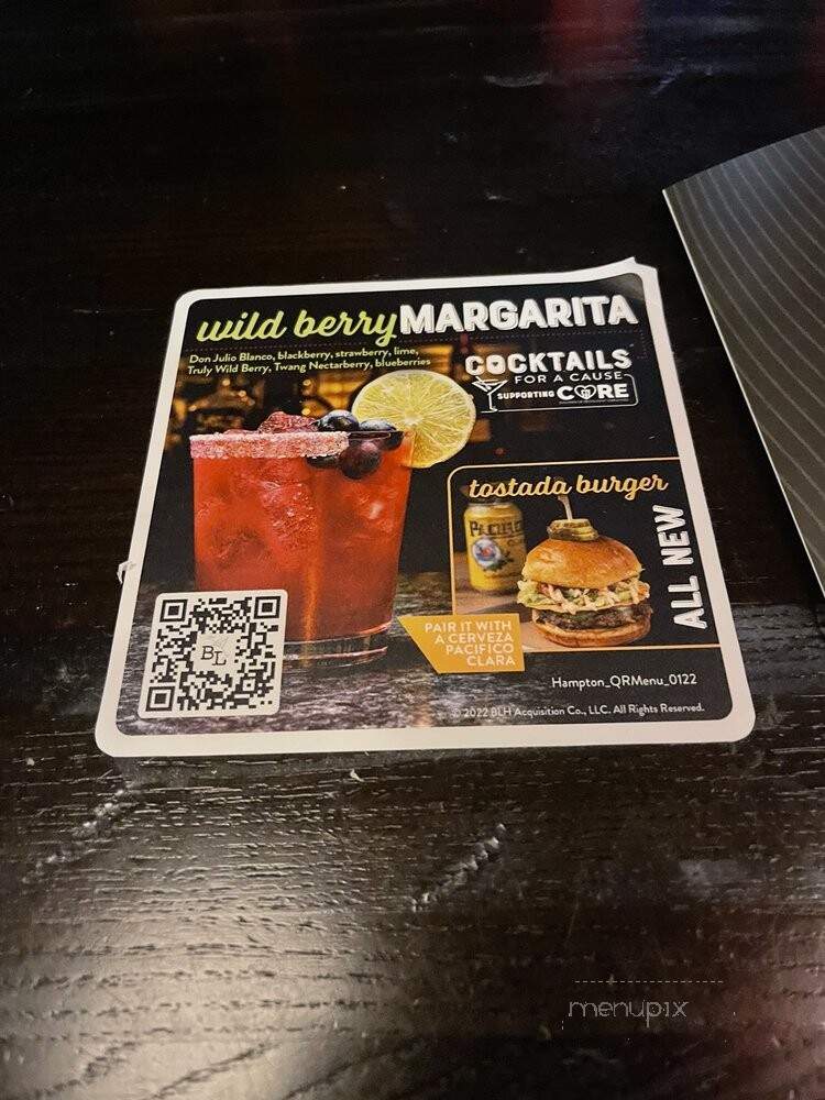 Bar Louie - Hampton, VA menu_pic