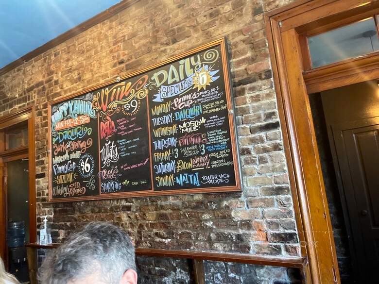 Bar Tonique - New Orleans, LA menu_pic
