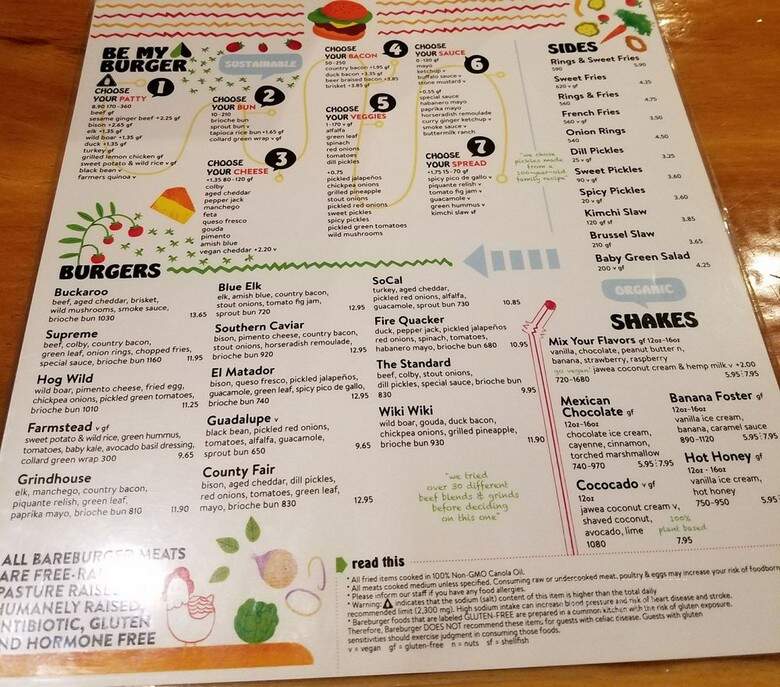 Bareburger - Great Neck, NY menu_pic