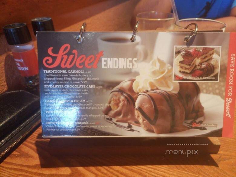 Bertucci's Brick Oven - Huntingdon Valley, PA menu_pic