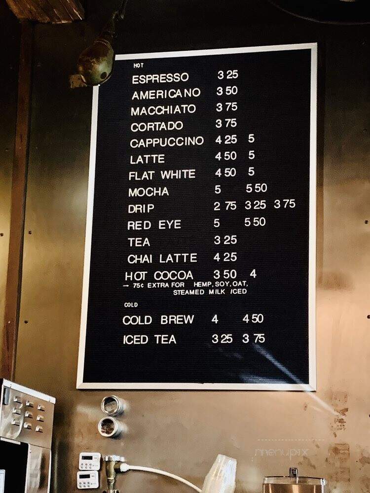 Birch Coffee - New York, NY menu_pic