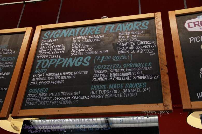 Bi-Rite Cafe - San Francisco, CA menu_pic