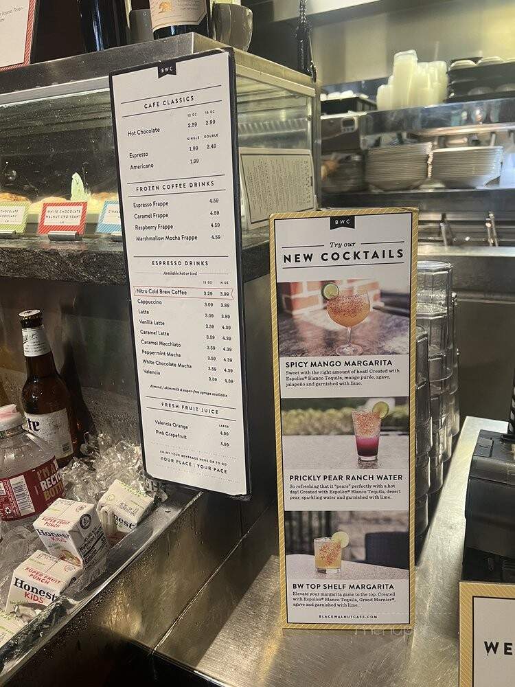 Black Walnut Cafe - Houston, TX menu_pic