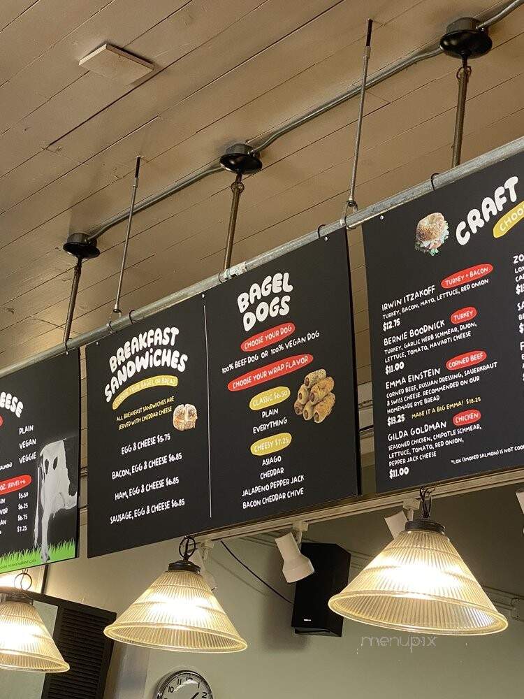 Blazing Bagels - Seattle, WA menu_pic