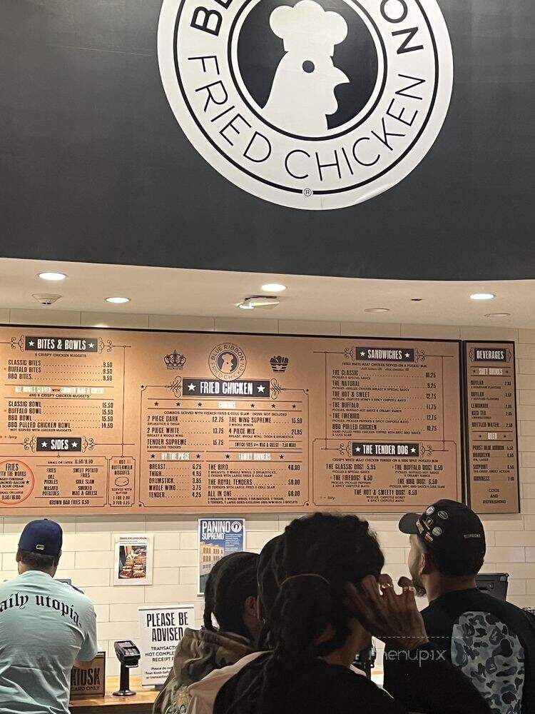 Blue Ribbon Fried Chicken - New York, NY menu_pic