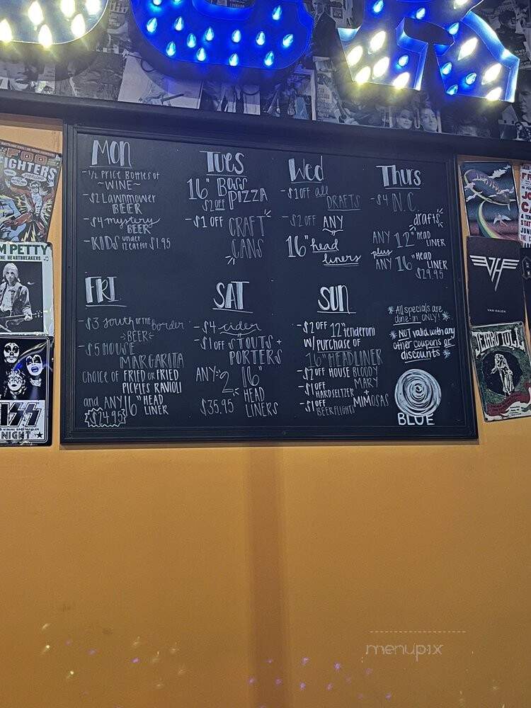Blue Rock Pizza and Tap - High Point, NC menu_pic