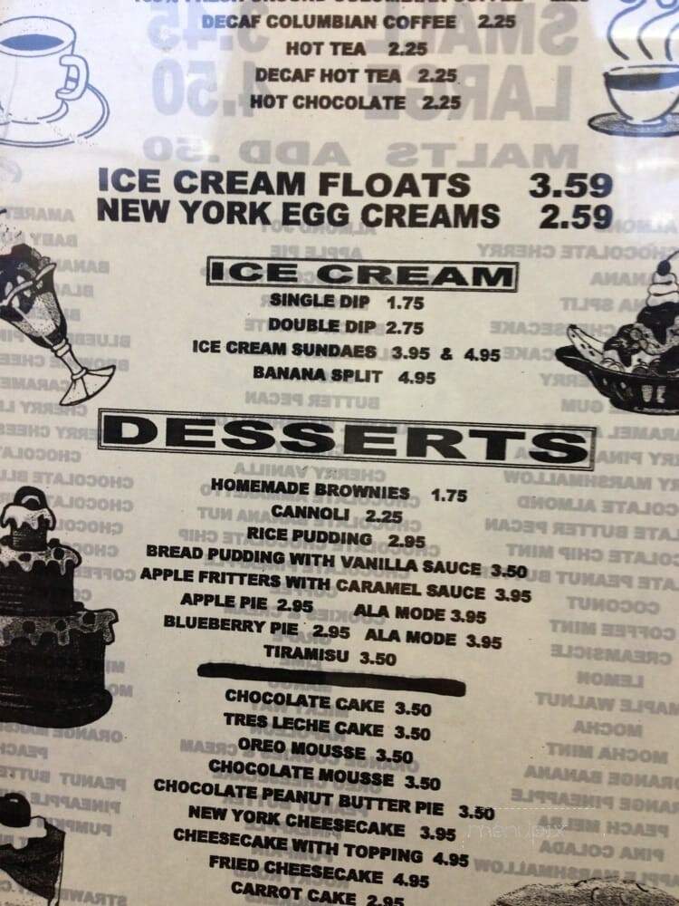 Bobby O's - DuPont, PA menu_pic