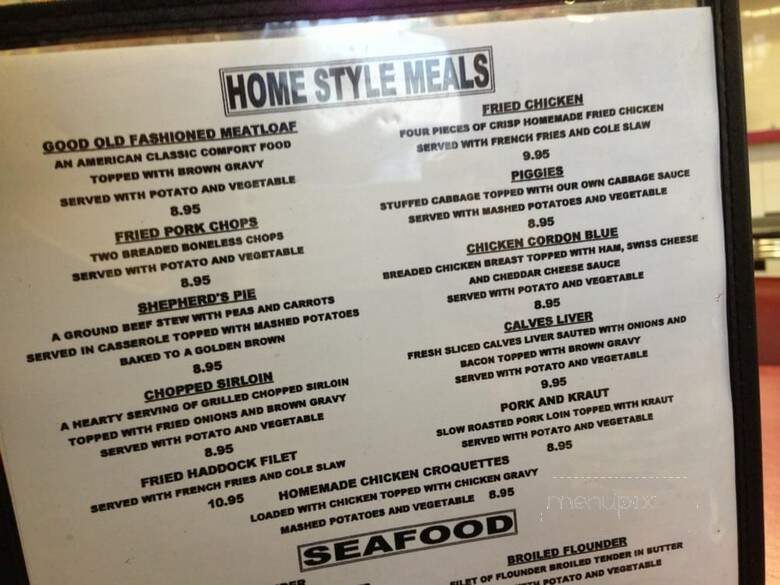 Bobby O's - DuPont, PA menu_pic