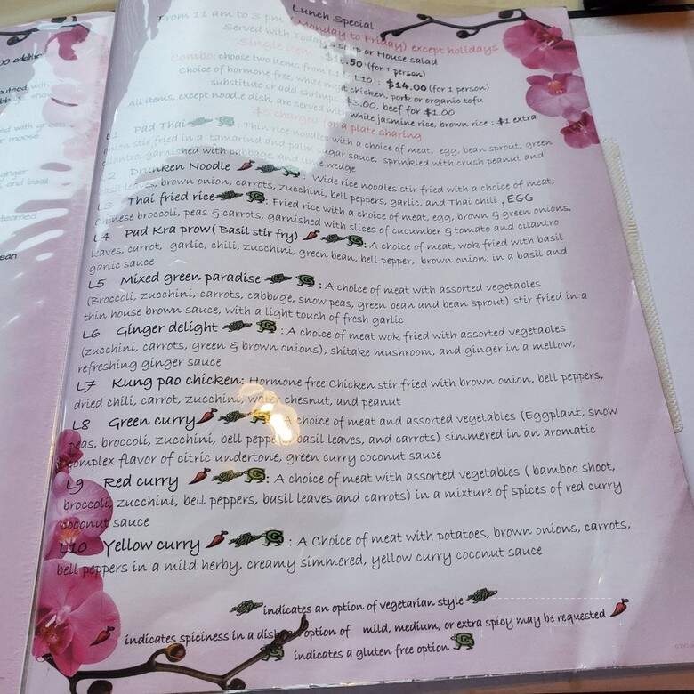 Bunn Thai Bistro - Grover Beach, CA menu_pic