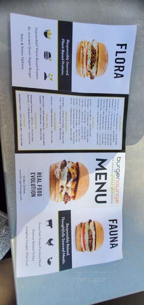 Burger Lounge - Santa Monica, CA menu_pic