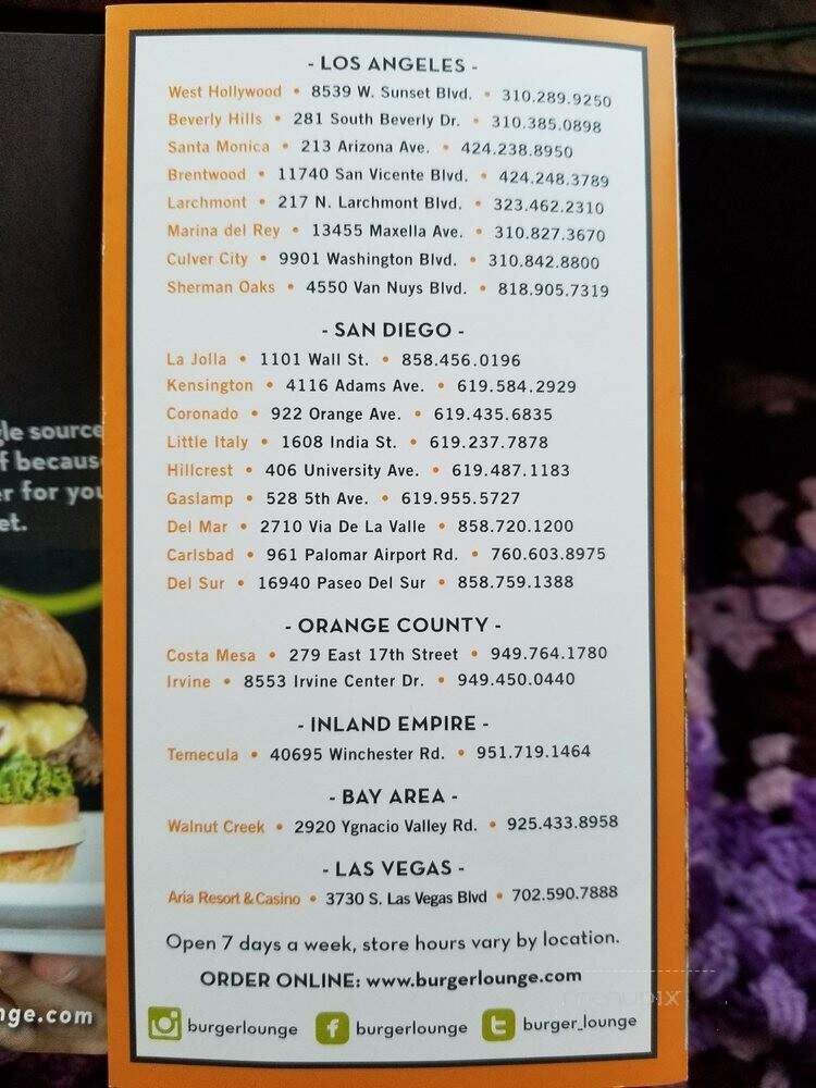 Burger Lounge - Carlsbad, CA