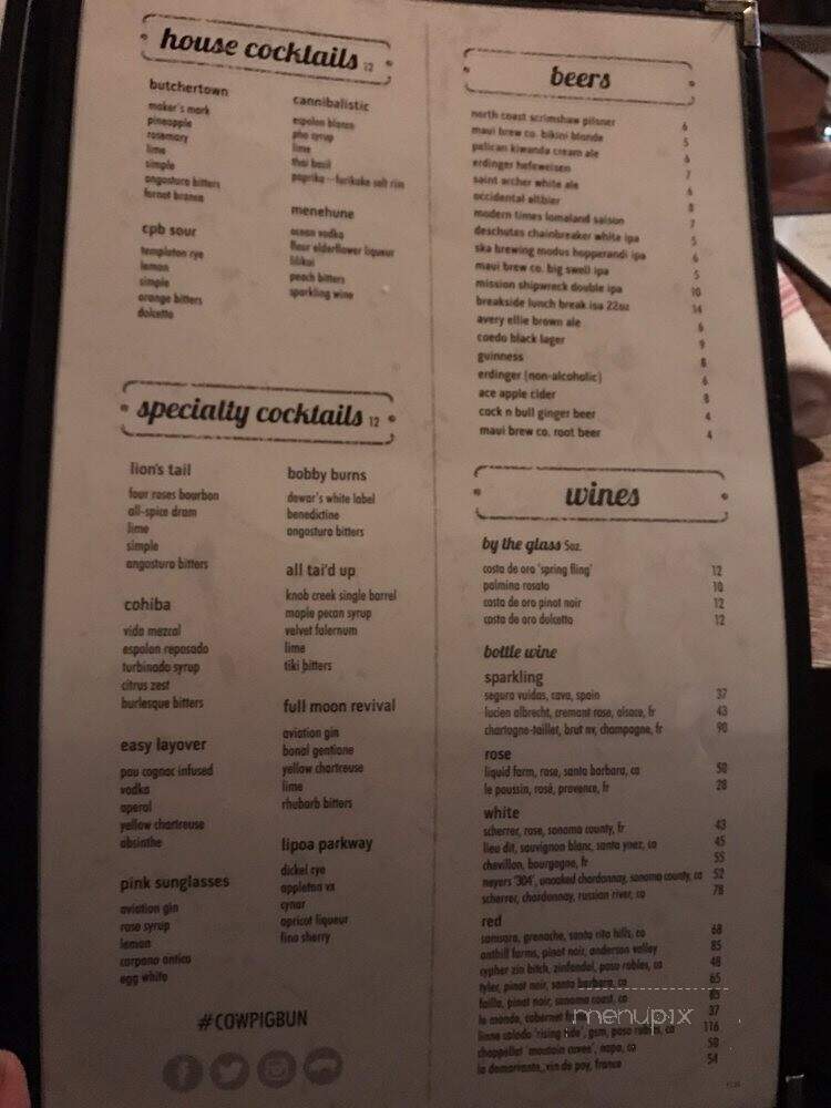Cafe Carmen - Kihei, HI menu_pic