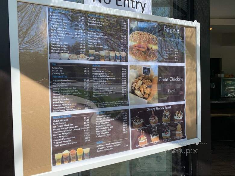 Cafe Lattea - Cupertino, CA menu_pic