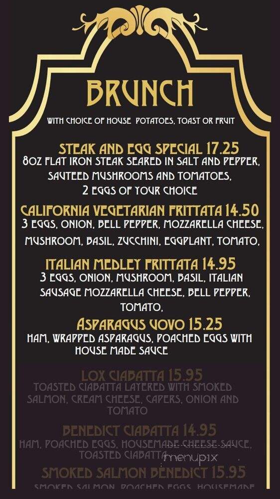 Caffe Caldo - Huntington Beach, CA menu_pic