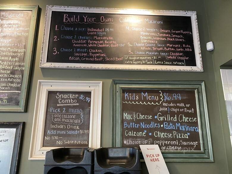 Calzone and Macaroni Co. - Vernon Hills, IL menu_pic