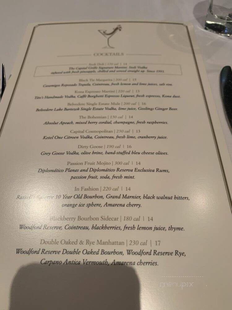 Capital Grille - Cincinnati - Cincinnati, OH menu_pic