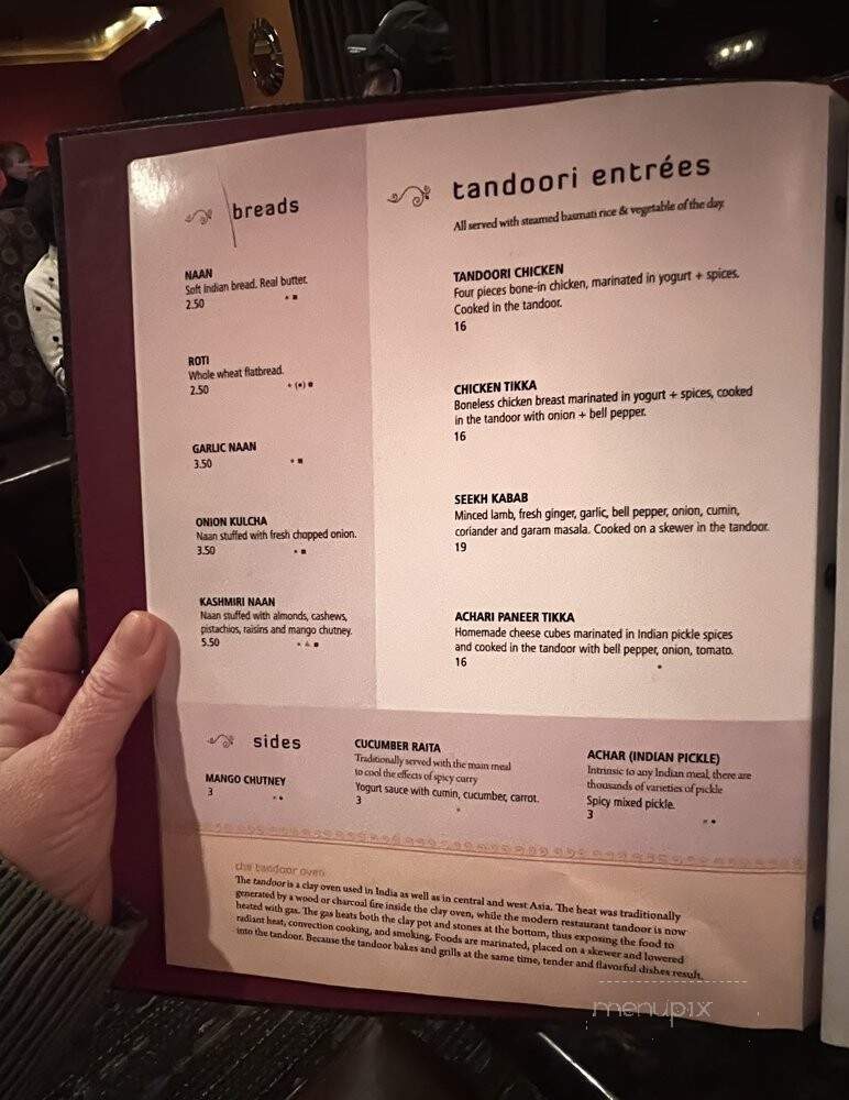 Cardamom - Ann Arbor, MI menu_pic