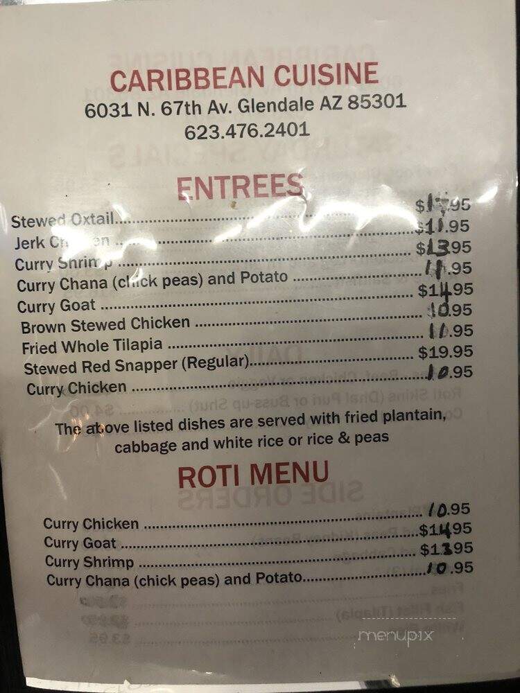 Caribbean Cuisine - Glendale, AZ