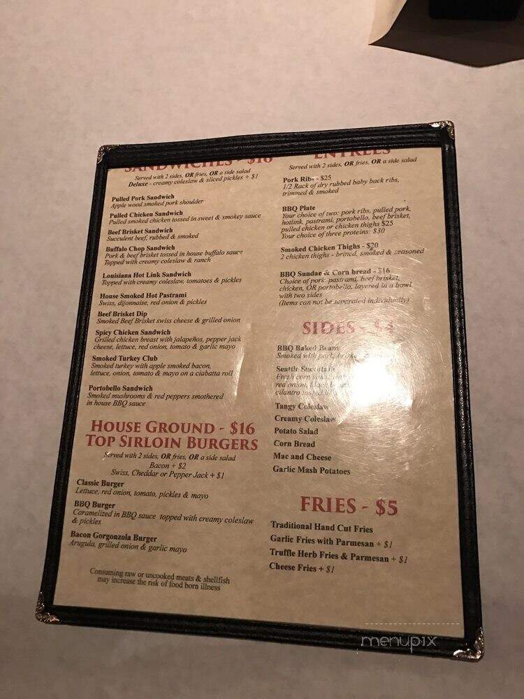 Cask & Trotter - Seattle, WA menu_pic