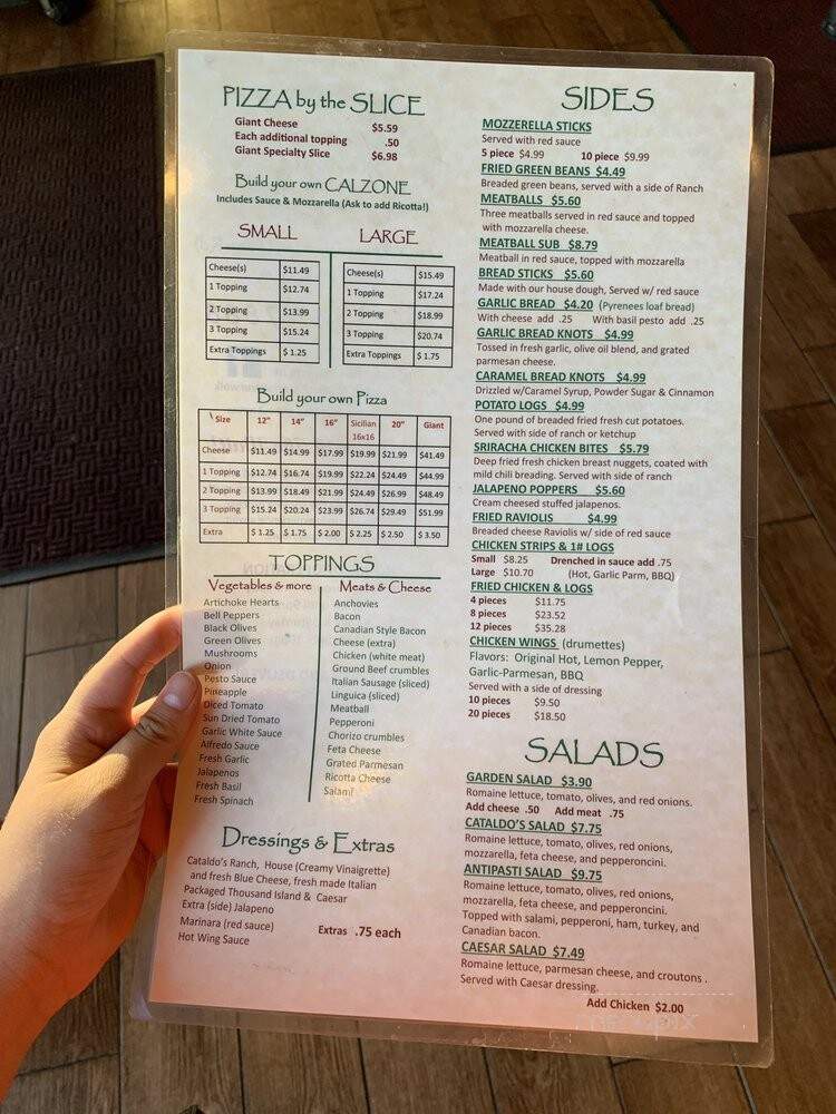 Cataldo's Pizza - Bakersfield, CA