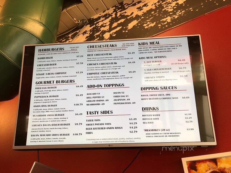 Charlie's Buns n Stuff - Seattle, WA menu_pic