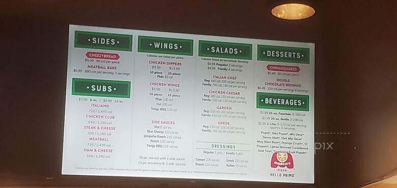 Chef Mario's Kitchen - Kissimmee, FL menu_pic