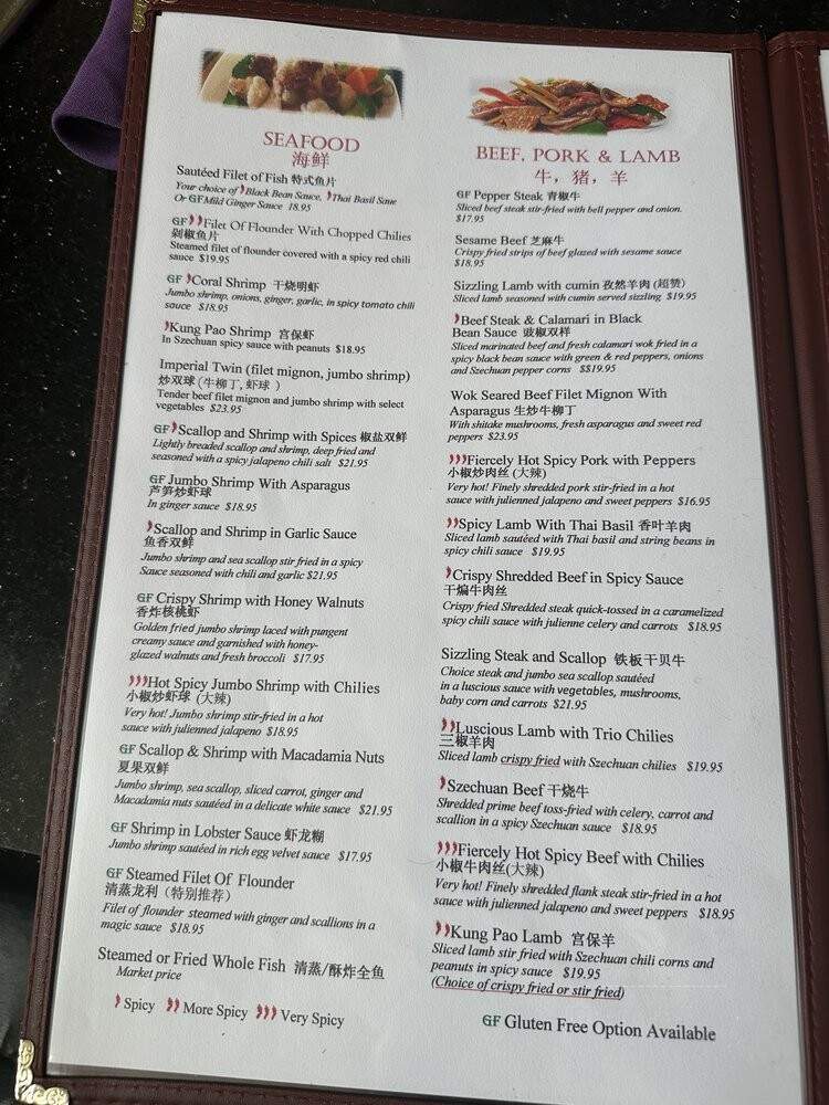 Chengs Asian House - Chantilly, VA menu_pic