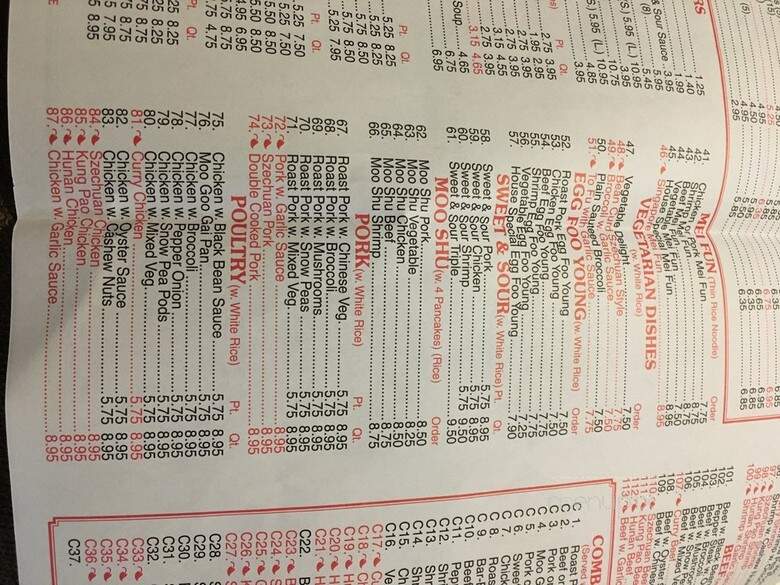 China Express - Sanford, NC menu_pic