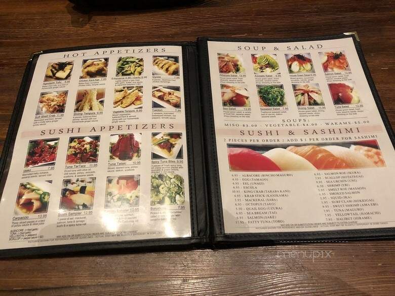 Cho Oishi - Hollywood, CA menu_pic