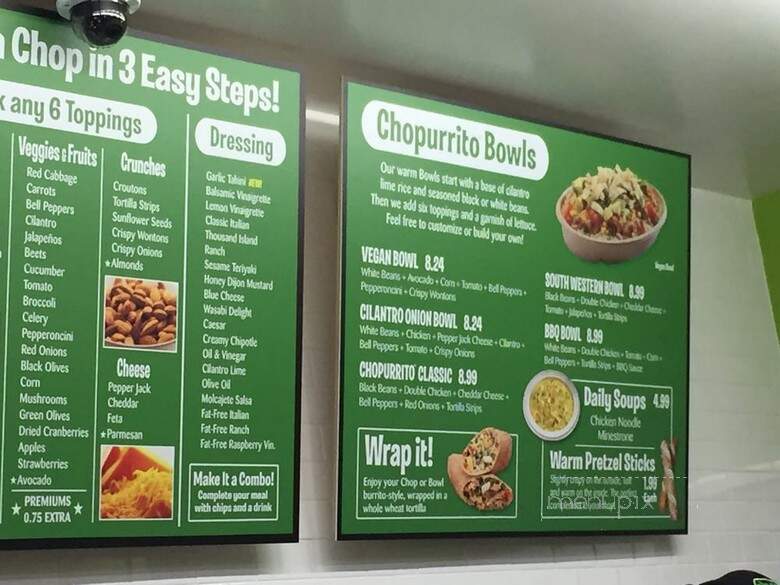 Chop Stop - North Hollywood, CA menu_pic