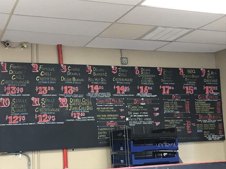Chubz Famous Chiliburgers - Charlotte, NC menu_pic