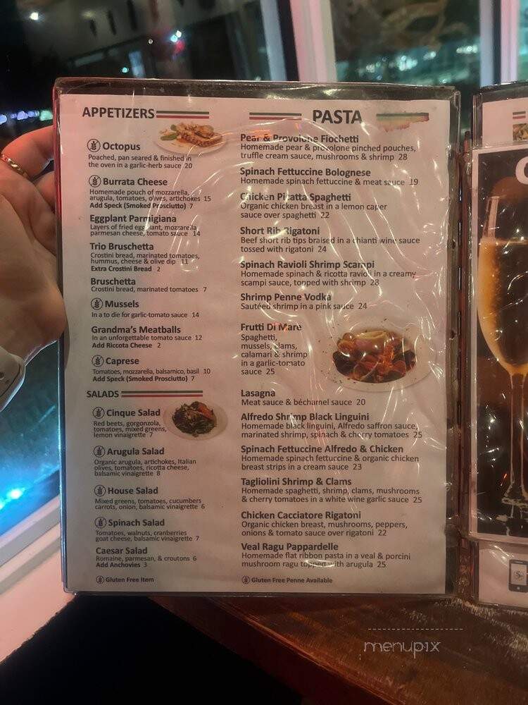 Cinque Terre restaurant - Davie, FL menu_pic