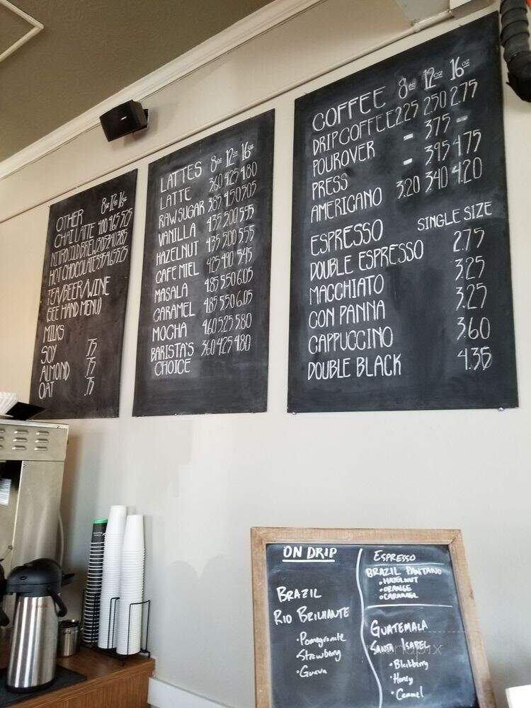 Coffea Roasterie and Espresso Bar - Sioux Falls, SD menu_pic