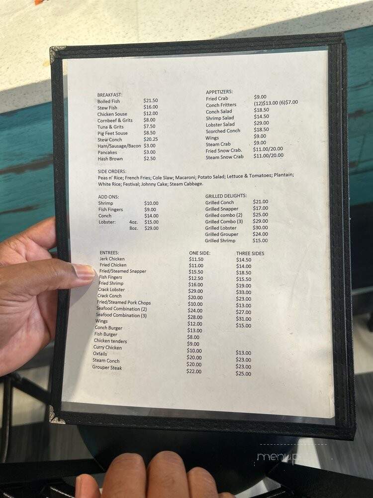 Conch Heaven - Miami, FL menu_pic