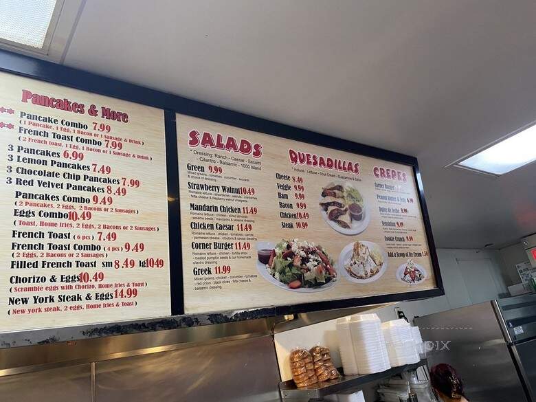 Corner Burger - Lawndale, CA menu_pic
