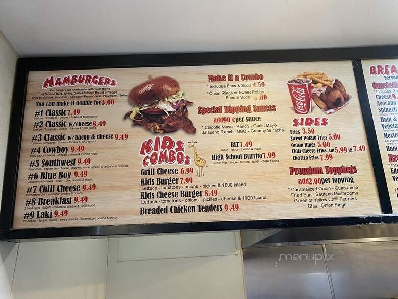 Corner Burger - Lawndale, CA menu_pic