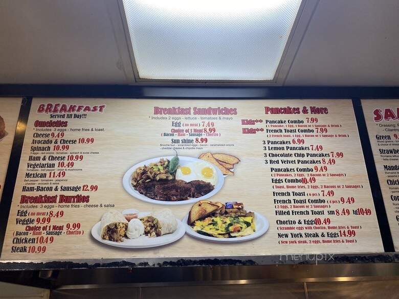 Corner Burger - Lawndale, CA menu_pic