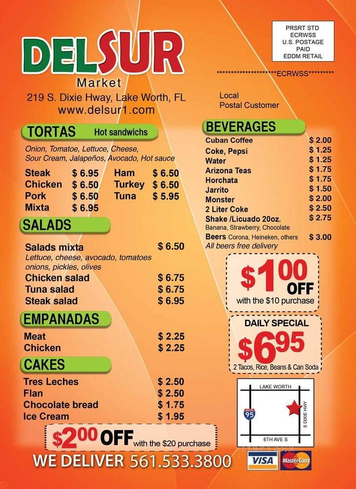 Taco Sur - Lake Worth, FL menu_pic