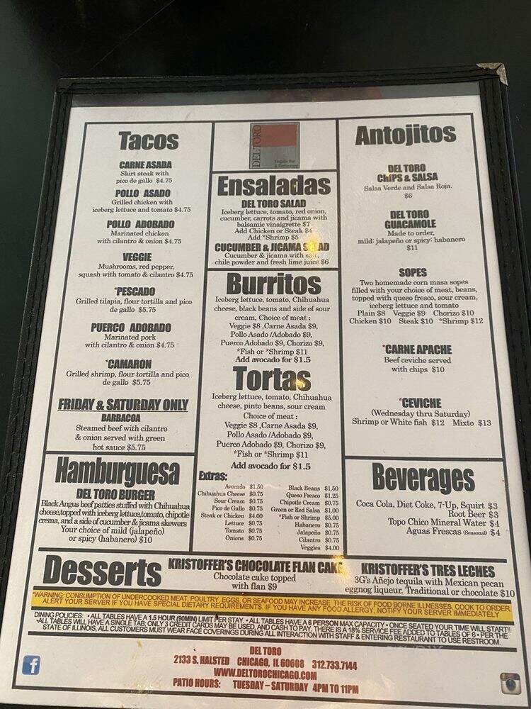 Del Toro - Chicago, IL