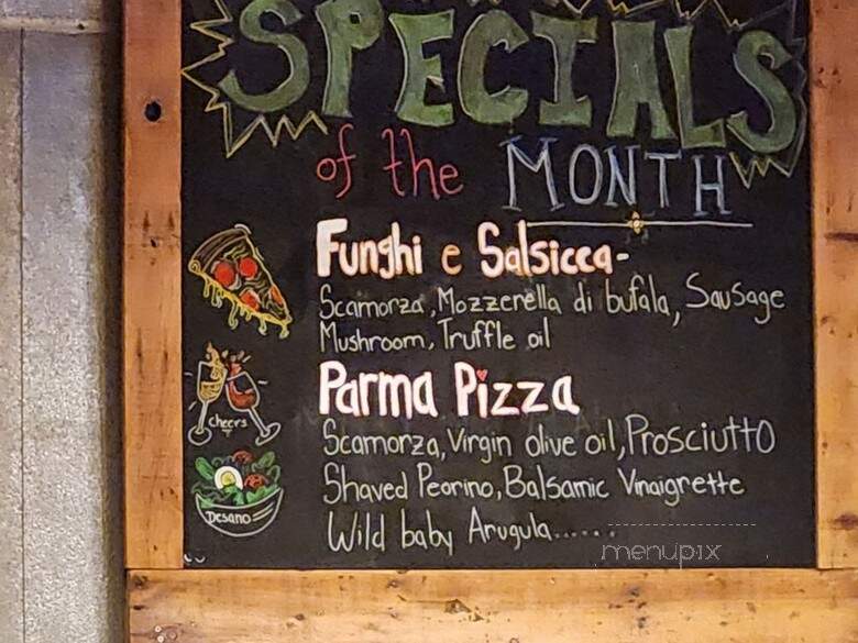 DeSano Pizza - Los Angeles, CA menu_pic